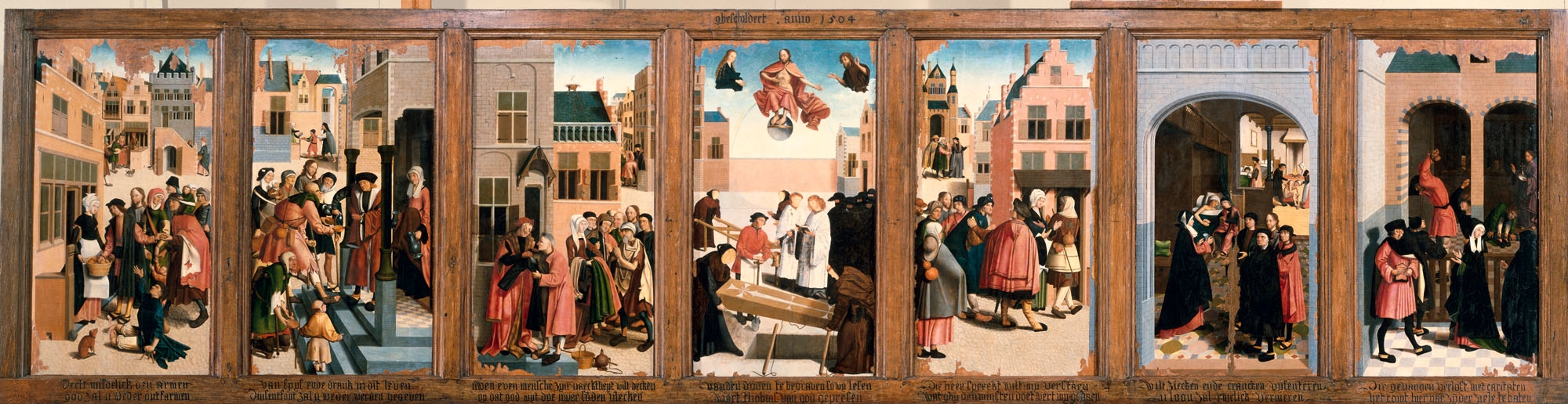 Le Opere di Misericordia, Maestro di Alkmaar, ca. 1504